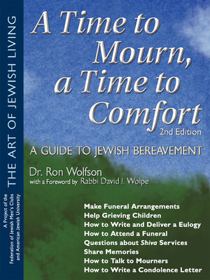 cover image of A Time to Mourn, a Time to Comfort